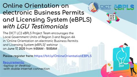 Online eBPLS Orientation .